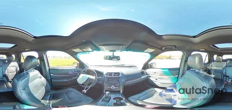 2016 Ford Explorer Limited из США, поврежденный, VIN 1FM5K8F86GGC90883